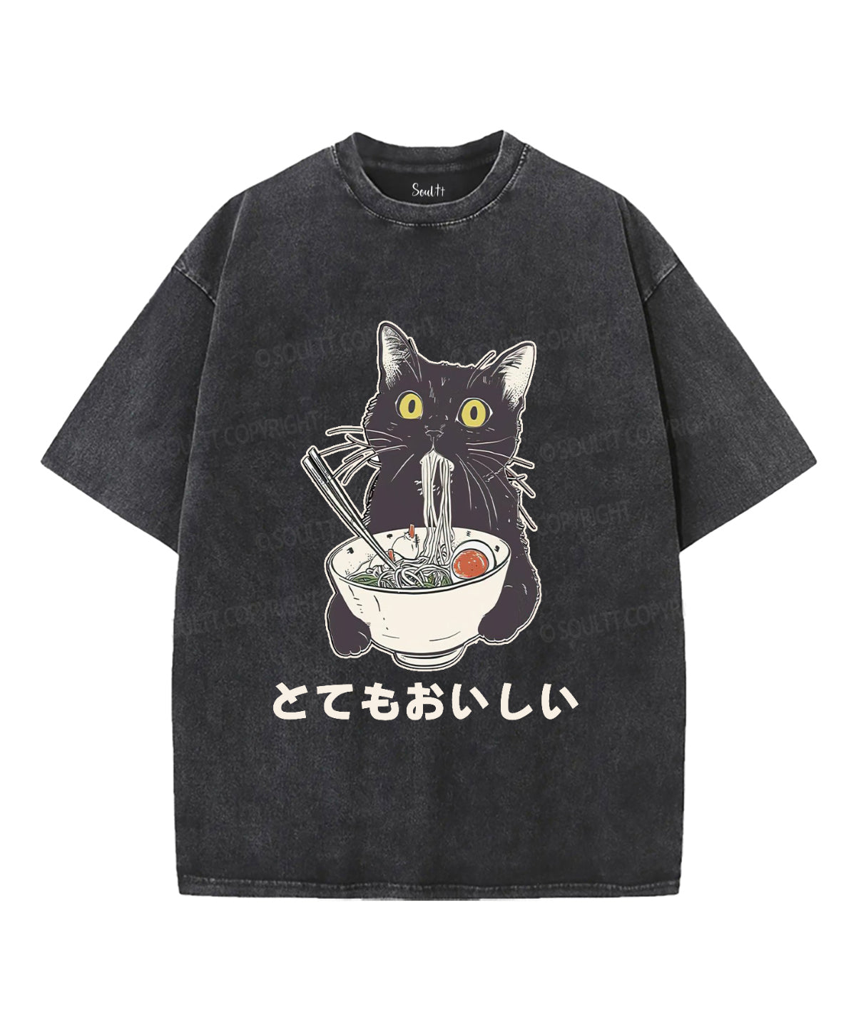 Cat Eats Ramen Washed Christian T-Shirts, Hoodie, Sweatshirt