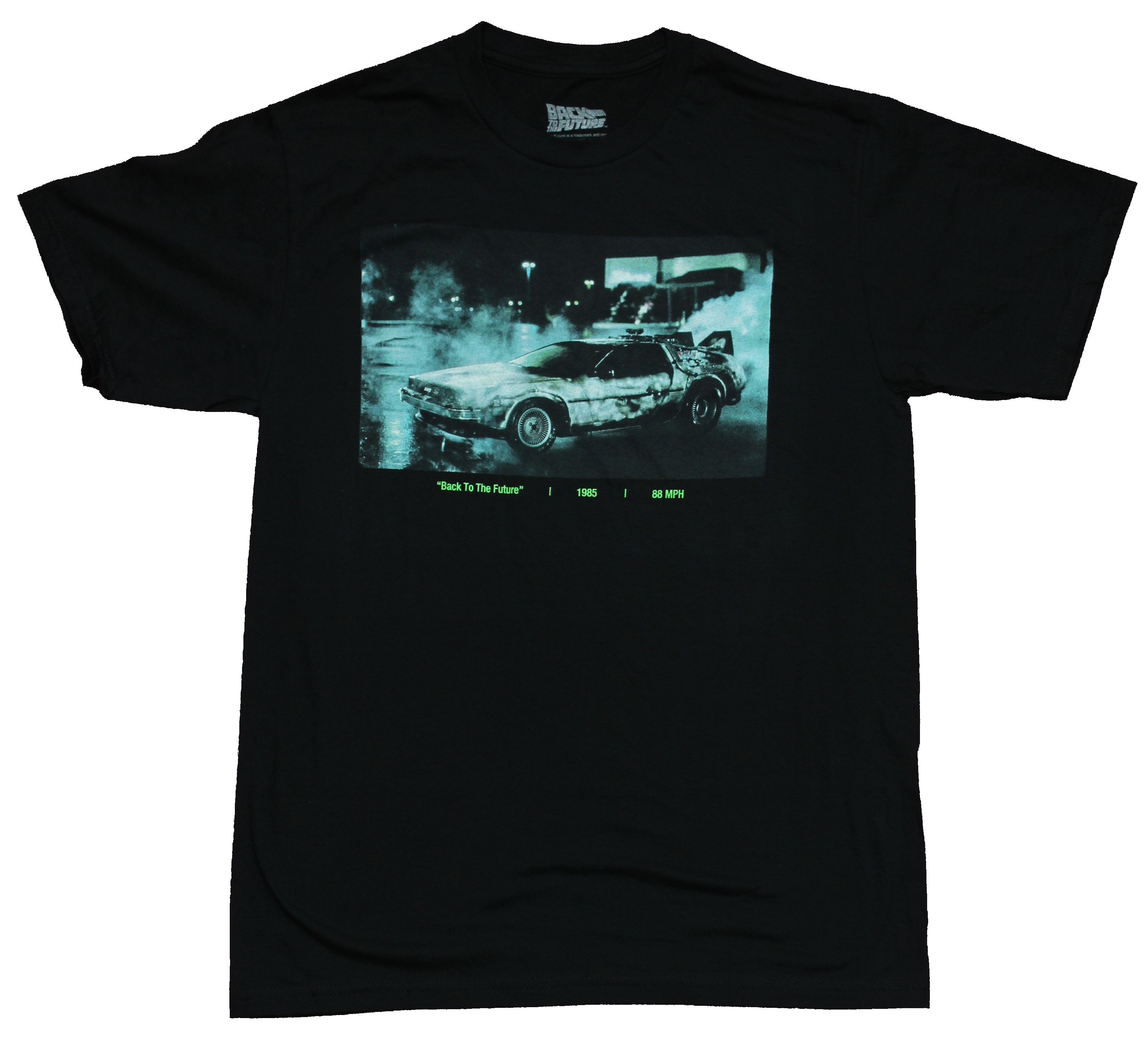 Back To The Future Mens T-Shirt - Delorean Film Still 1985 Image Hoodie, Sweatshirt | CiraTrend.com