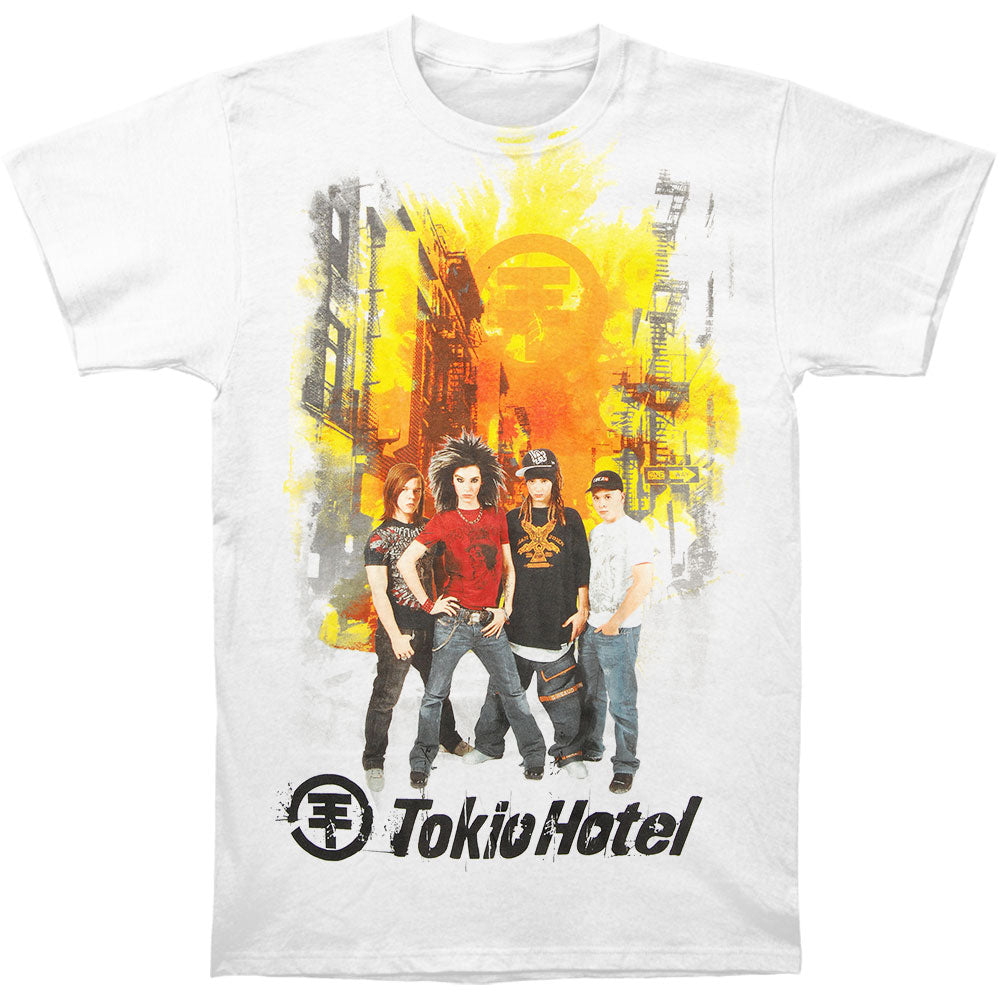 Burning City Slim Fit T-shirt Hoodie, Sweatshirt | CiraTrend.com (Image 1)