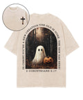 The New Was Come Double Sided Unisex Washed Christian T-shirt Hoodie, Sweatshirt | CiraTrend.com (Image 1)