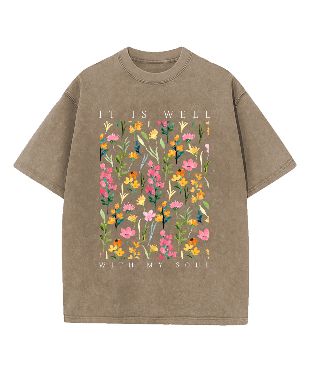 It Is Well With My Soul Washed Christian T-shirt Style012 Hoodie, Sweatshirt | CiraTrend.com (Image 5)