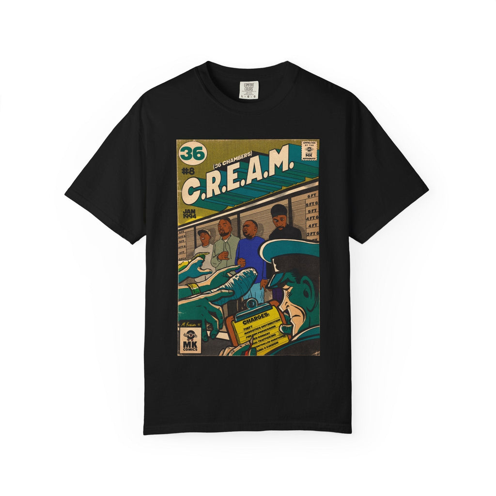 C.R.E.A.M - Unisex Comfort Colors T-shirt Hoodie, Sweatshirt | CiraTrend.com (Image 3)
