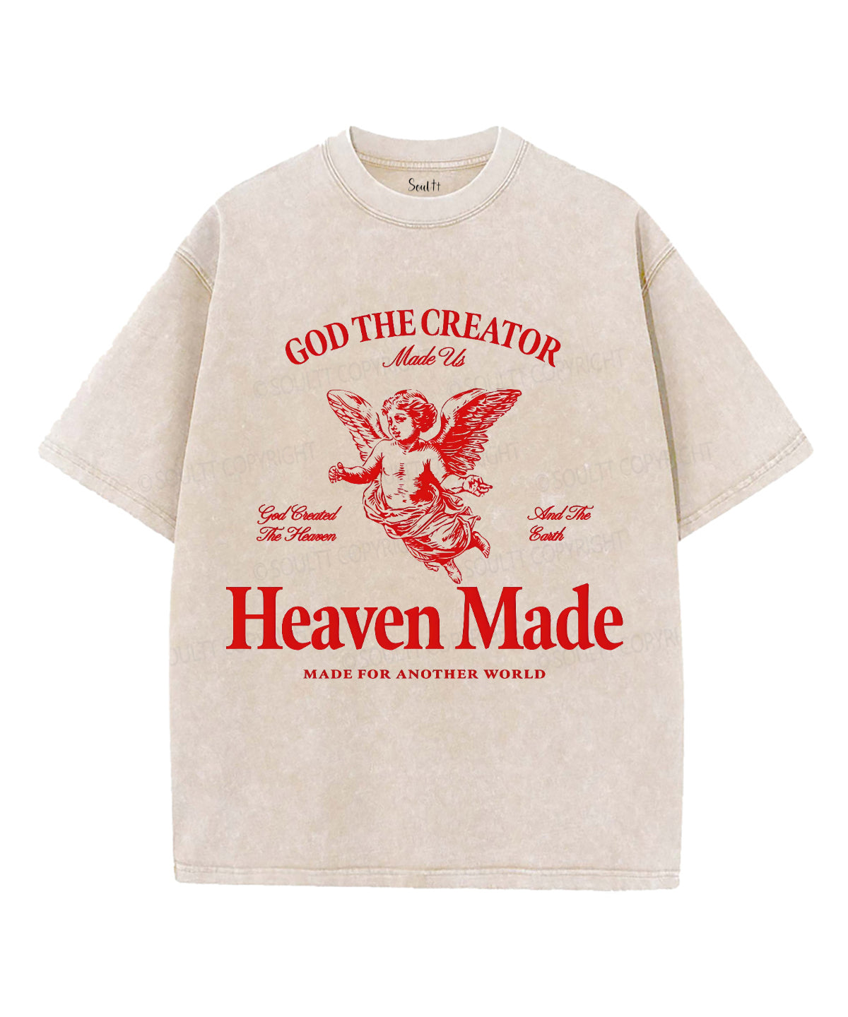Heaven Made Washed Christian T-Shirts, Hoodie, Sweatshirt