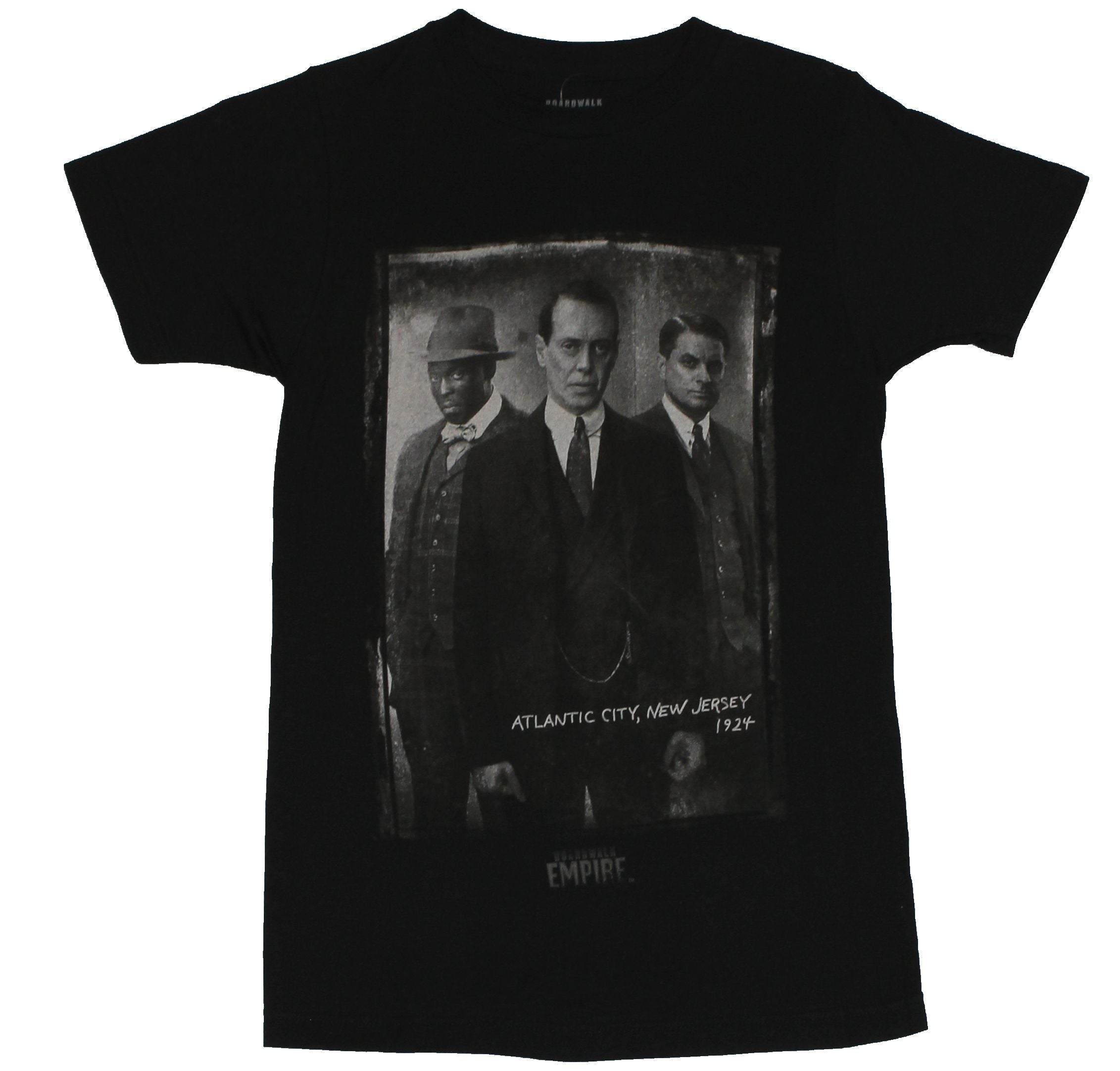 Boardwalk Empire Mens T-Shirt - Distressed Nucky Trio Atlantic City Photo Image Hoodie, Sweatshirt | CiraTrend.com
