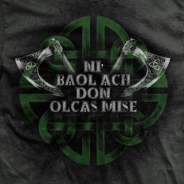 Gaelic Only Evil T-Shirt Hoodie, Sweatshirt | CiraTrend.com (Image 2)