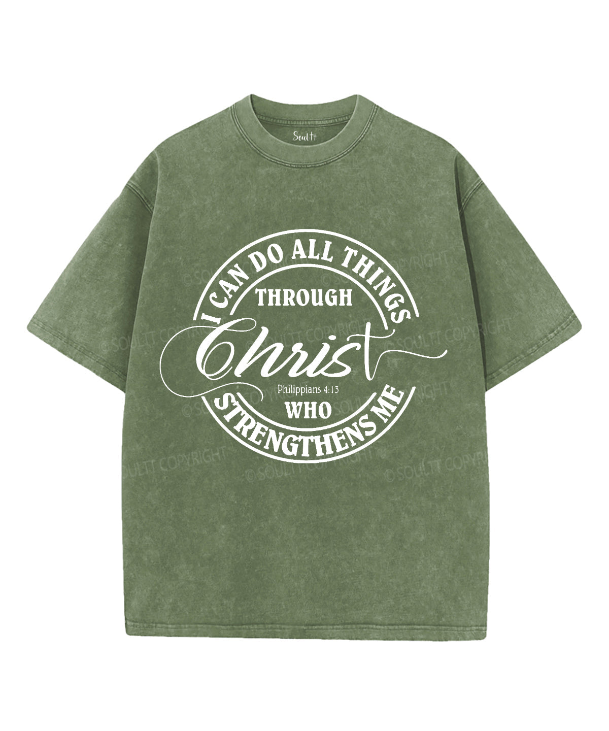I Can Do All Things Washed Christian T-shirt Style001 Hoodie, Sweatshirt | CiraTrend.com (Image 5)