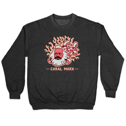 Coral Marx Crewneck Sweatshirt