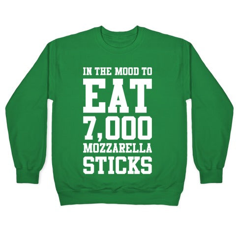 7,000 Mozzarella Sticks Crewneck Sweatshirt