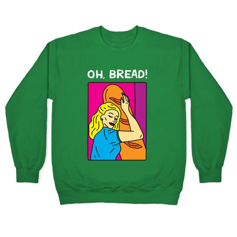 A Bread Love Story Comic Crewneck Sweatshirt