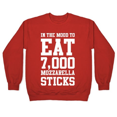 7,000 Mozzarella Sticks Crewneck Sweatshirt
