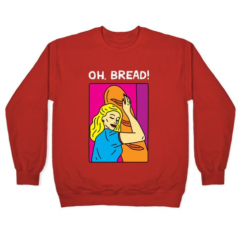 A Bread Love Story Comic Crewneck Sweatshirt