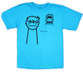 ASDF Movie Mens T-Shirt - I Like Trains Drawing Hoodie, Sweatshirt | CiraTrend.com