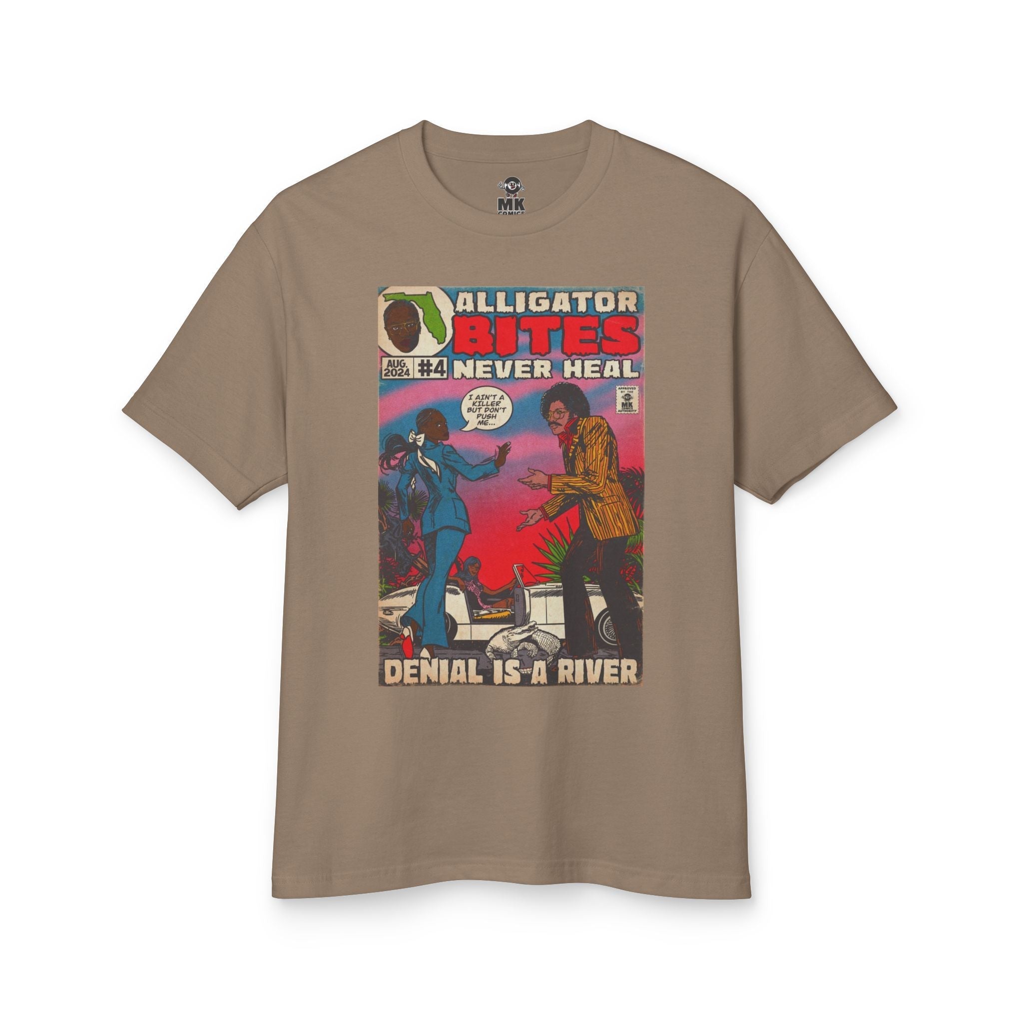 Denial Unisex Garment-Dyed Heavyweight Cotton Tee Hoodie, Sweatshirt | CiraTrend.com (Image 3)