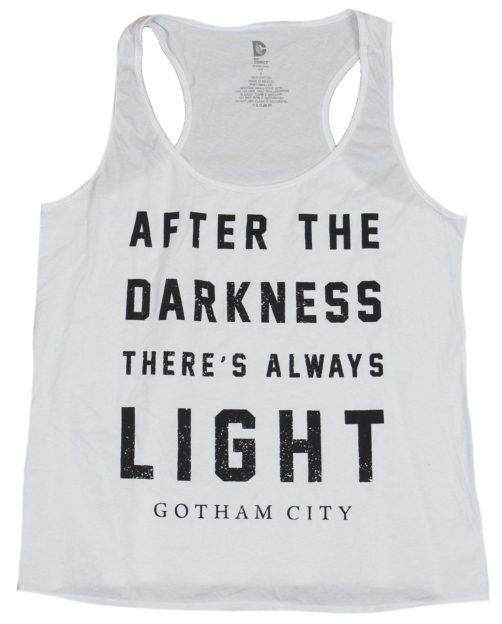 Gotham Womens T-Shirt  - After the Darkness There's Always Light Word Image Style003 Hoodie, Sweatshirt | CiraTrend.com