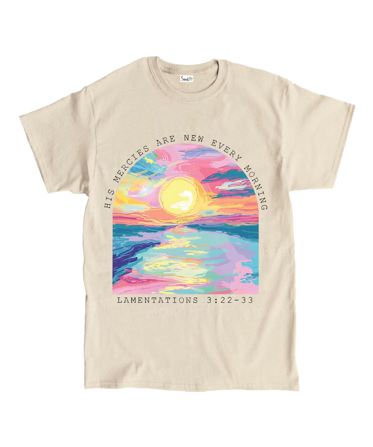His Mercies Are New Every Morning Unisex Cotton Christian T-Shirt Style001 Hoodie, Sweatshirt | CiraTrend.com (Image 4)