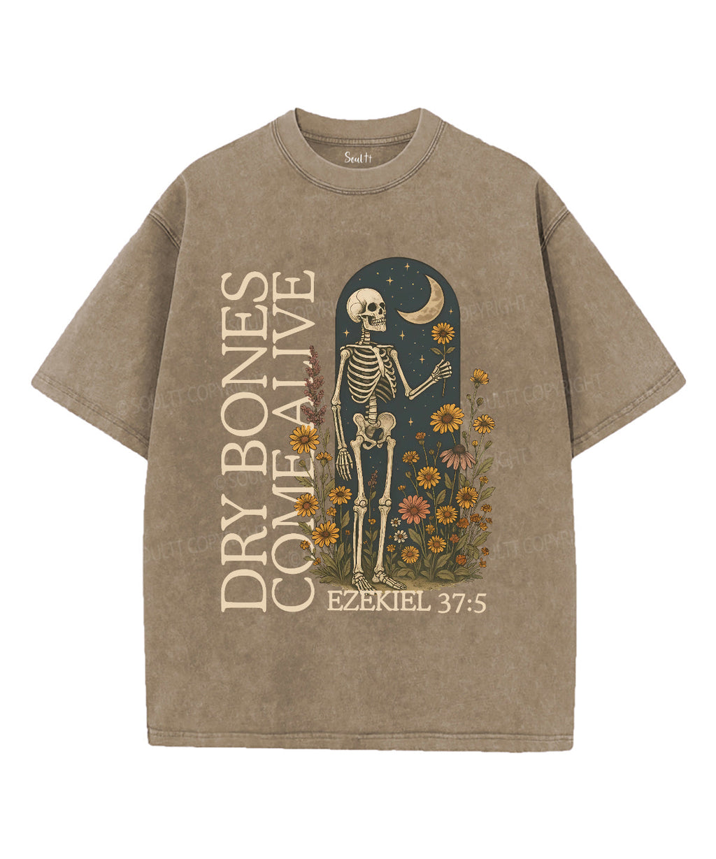 Dry Bones Come Alive Washed Christian T-Shirts, Hoodie, Sweatshirt