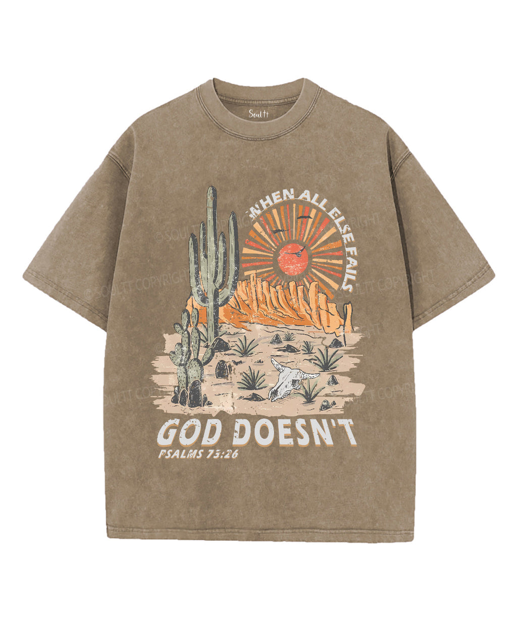 When All Else Fails Unisex Washed Christian T-shirt Style001 Hoodie, Sweatshirt | CiraTrend.com (Image 5)