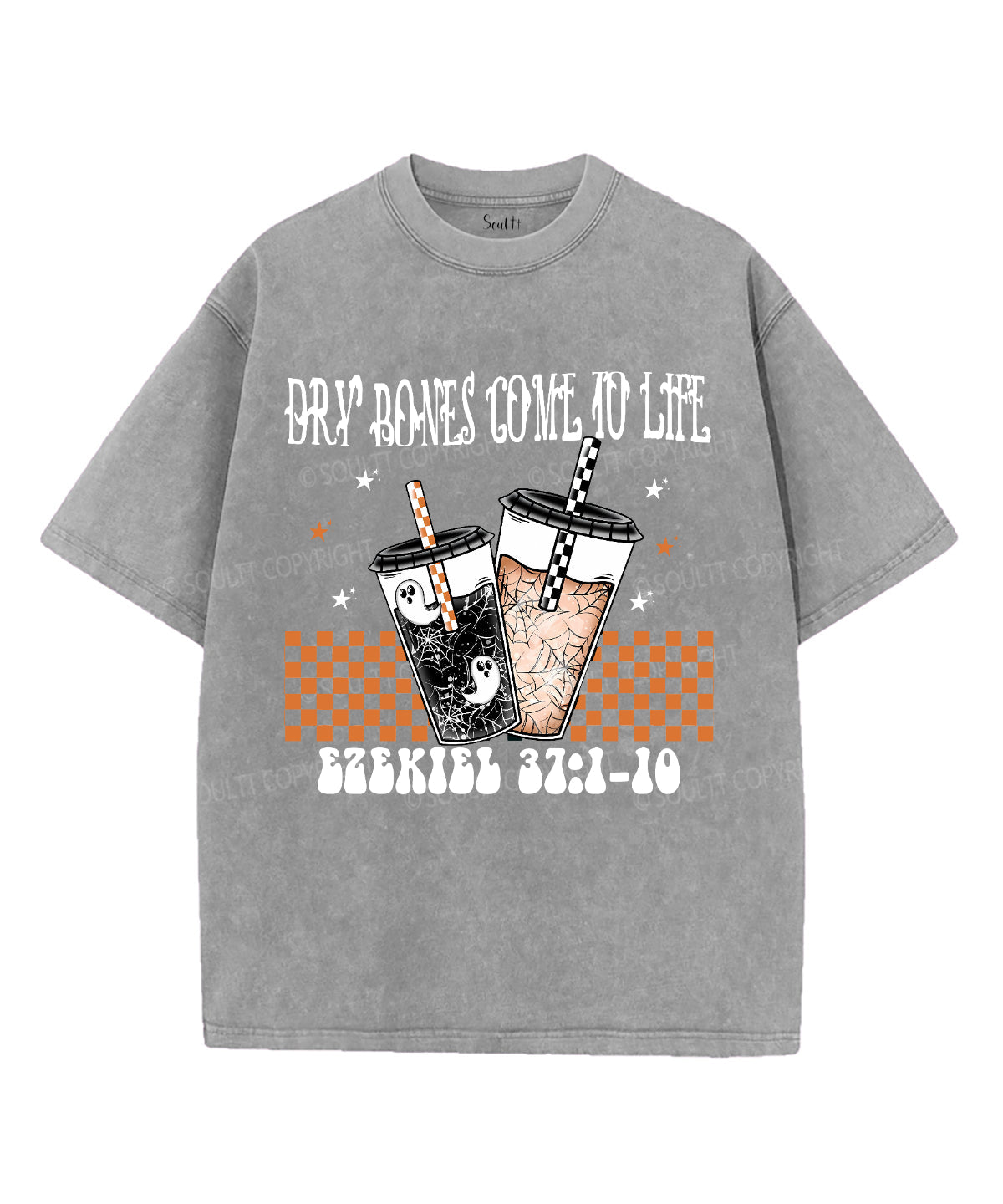 Dry Bones Come To Life Unisex Washed Christian T-shirt Style008 Hoodie, Sweatshirt | CiraTrend.com (Image 3)