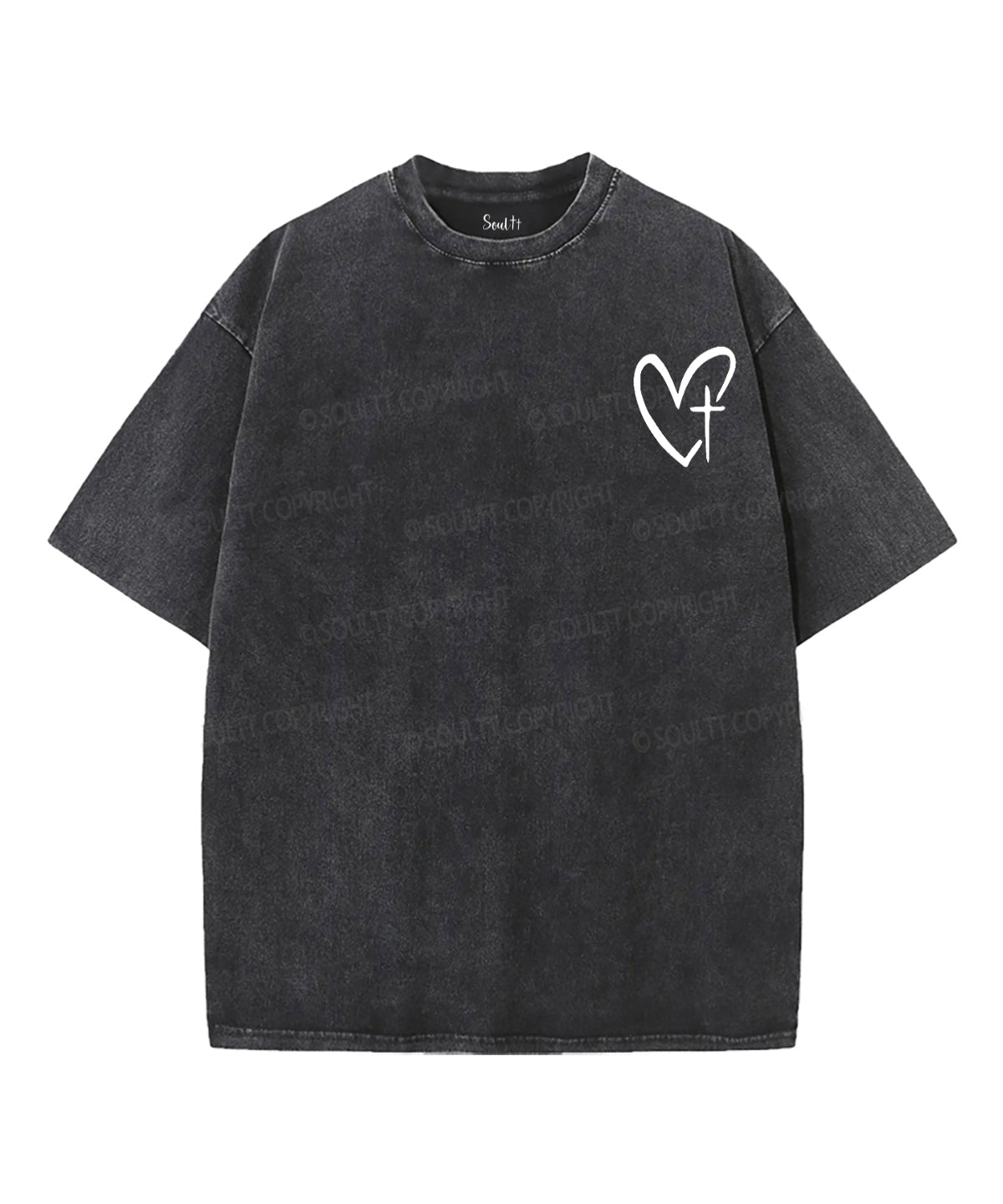 Jesus Has My Back Double Sided Unisex Washed Christian T-shirt Style002 Hoodie, Sweatshirt | CiraTrend.com (Image 5)