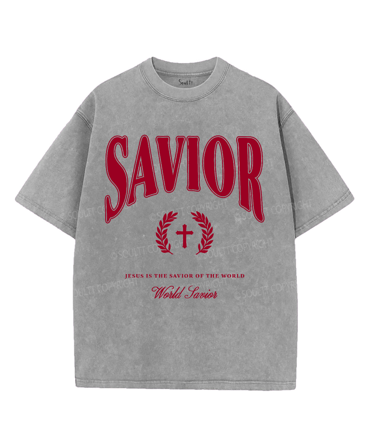 Jesus Is Savior World Washed Christian T-Shirts, Hoodie, Sweatshirt