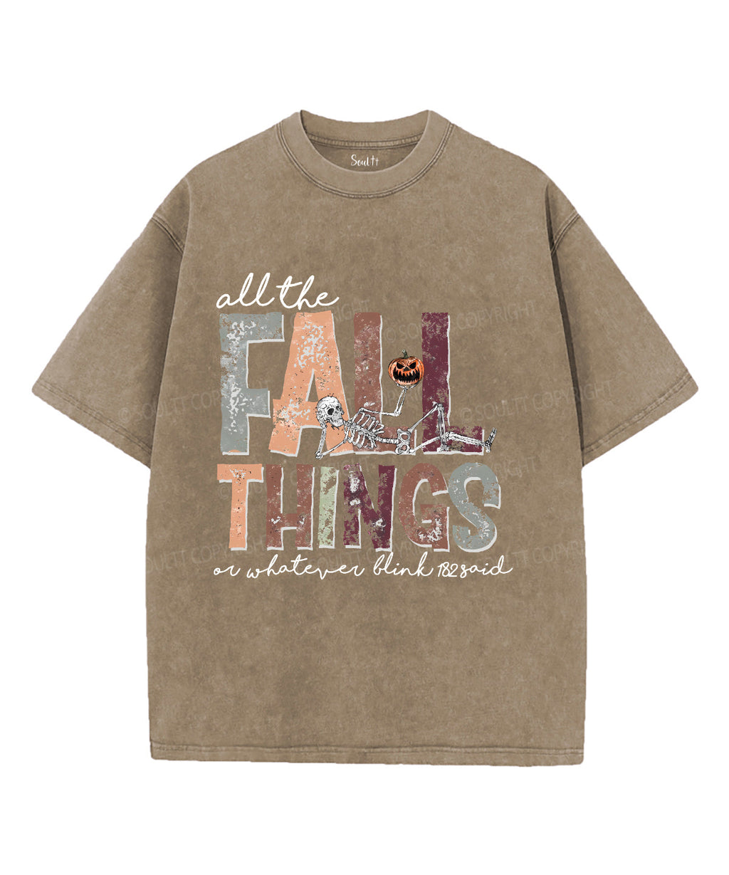 All the Fall Things Unisex Washed Christian T-shirt Hoodie, Sweatshirt | CiraTrend.com (Image 5)