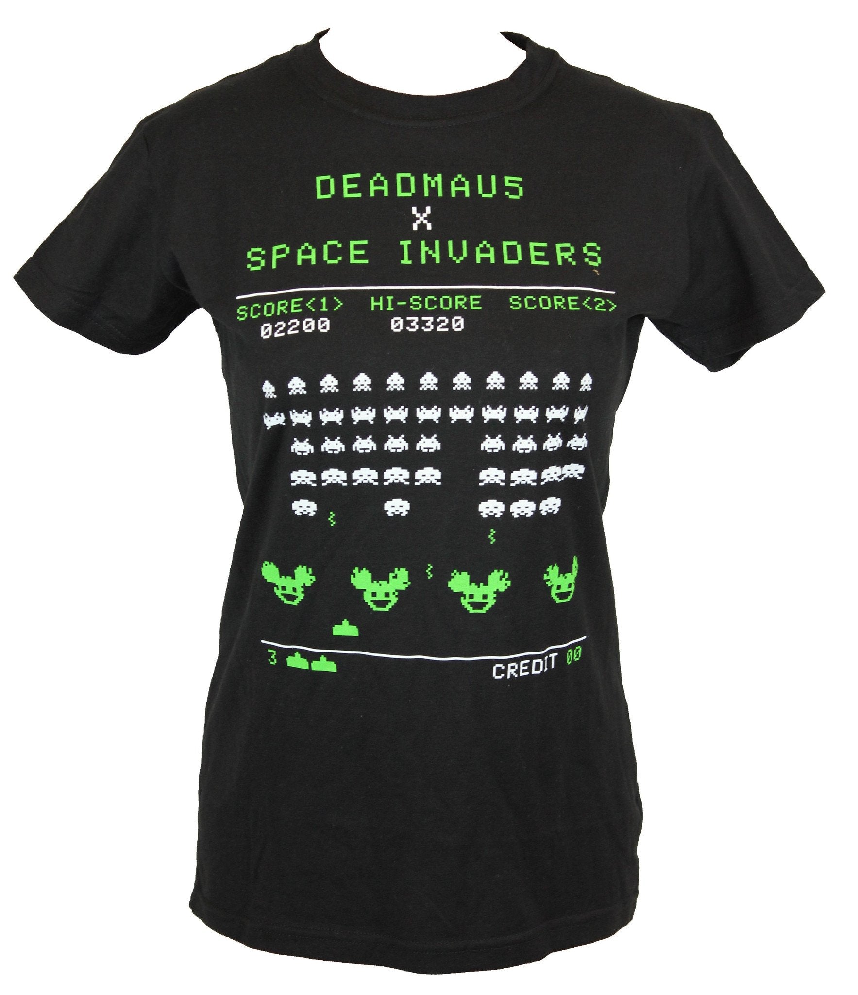 Deadmau5 (Deadmaus) Juniors Girls T-Shirt -  Space Invader Screen Image Hoodie, Sweatshirt | CiraTrend.com