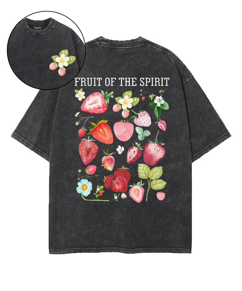 Fruit Spirit Double Sided Washed Christian Style003 T-Shirts, Hoodie, Sweatshirt