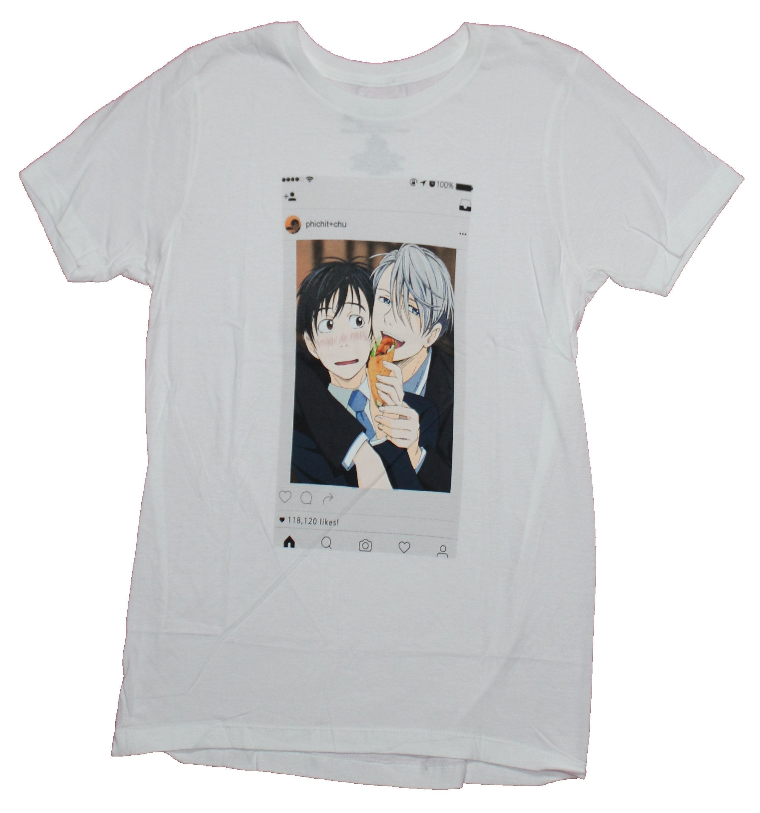 Yuri On Ice Mens T-Shirt - Vic And Victor Screen Cap Image Hoodie, Sweatshirt | CiraTrend.com