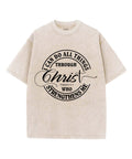 I Can Do All Things Washed Christian T-shirt Style001 Hoodie, Sweatshirt | CiraTrend.com (Image 1)