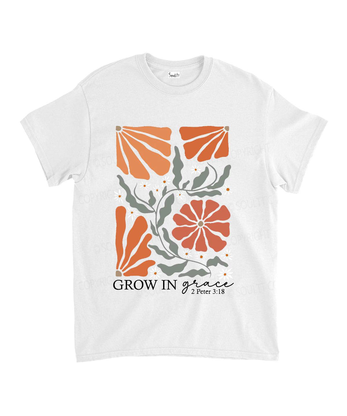 Grow Grace Cotton Christian T-Shirts, Hoodie, Sweatshirt