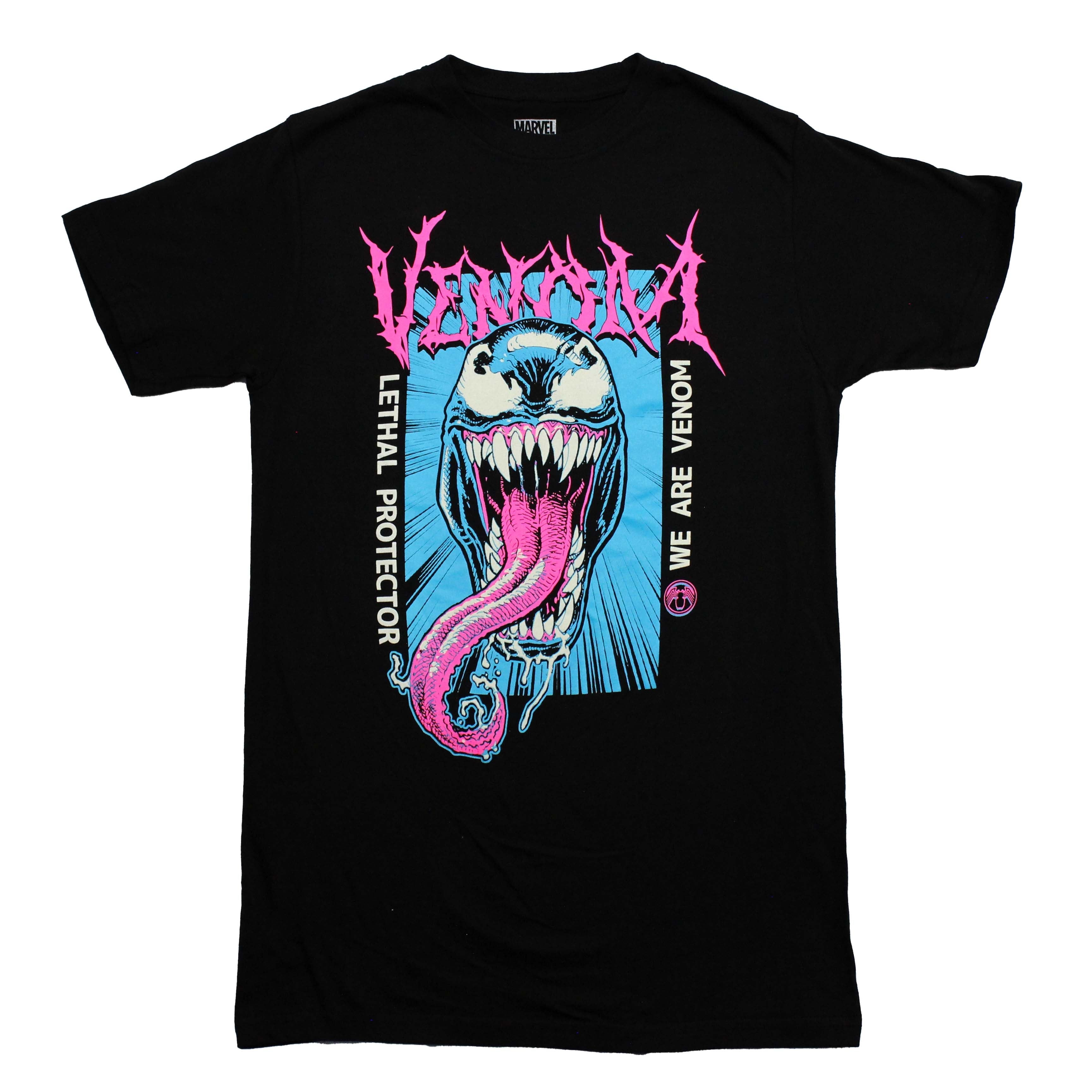 Venom Mens T-Shirt - Lethal Protector We Are Big Tongue Metal Box Hoodie, Sweatshirt | CiraTrend.com
