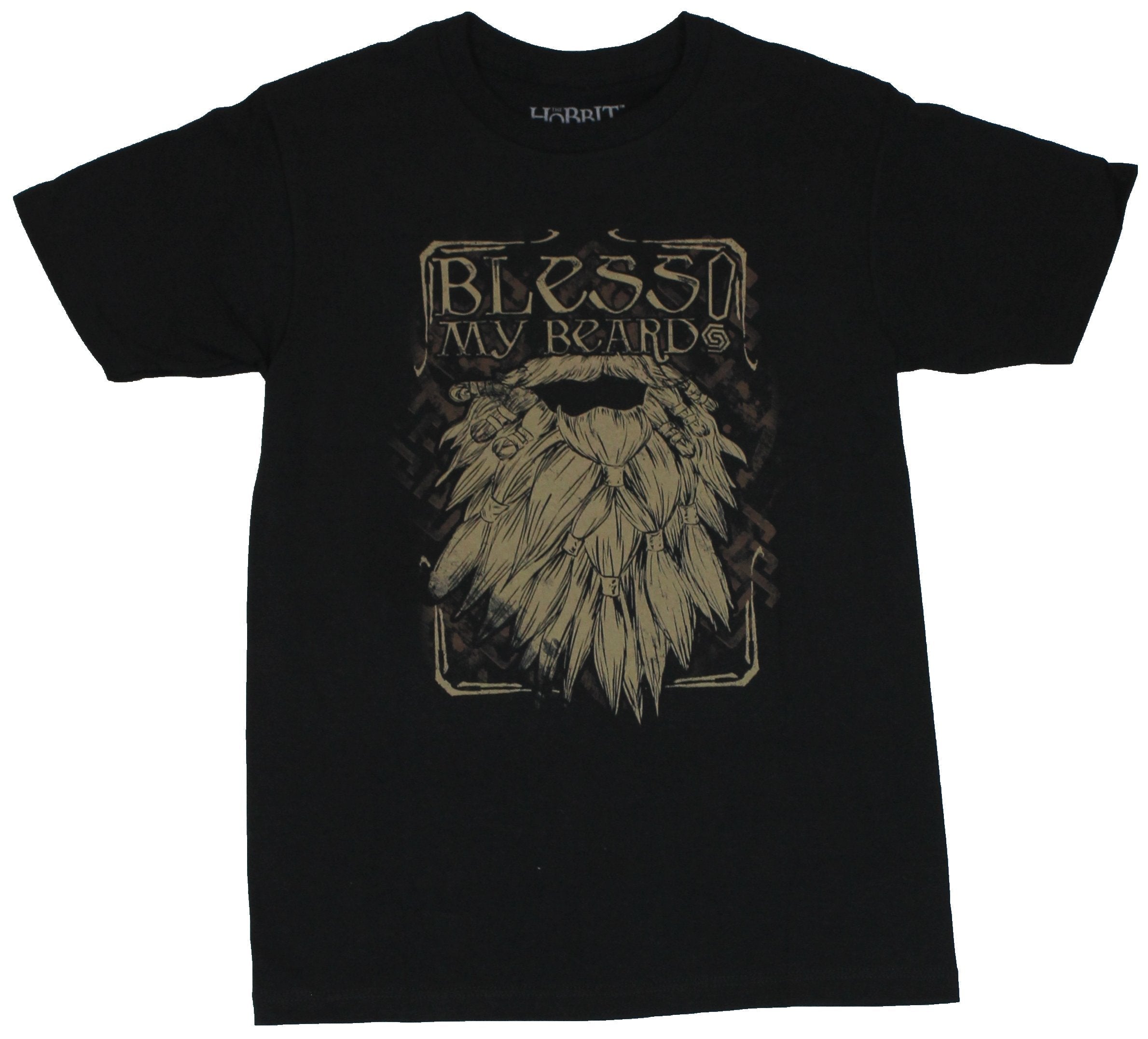 The Hobbit Mens T-Shirt - Bless My Beard Fancy Beard Image Hoodie, Sweatshirt | CiraTrend.com