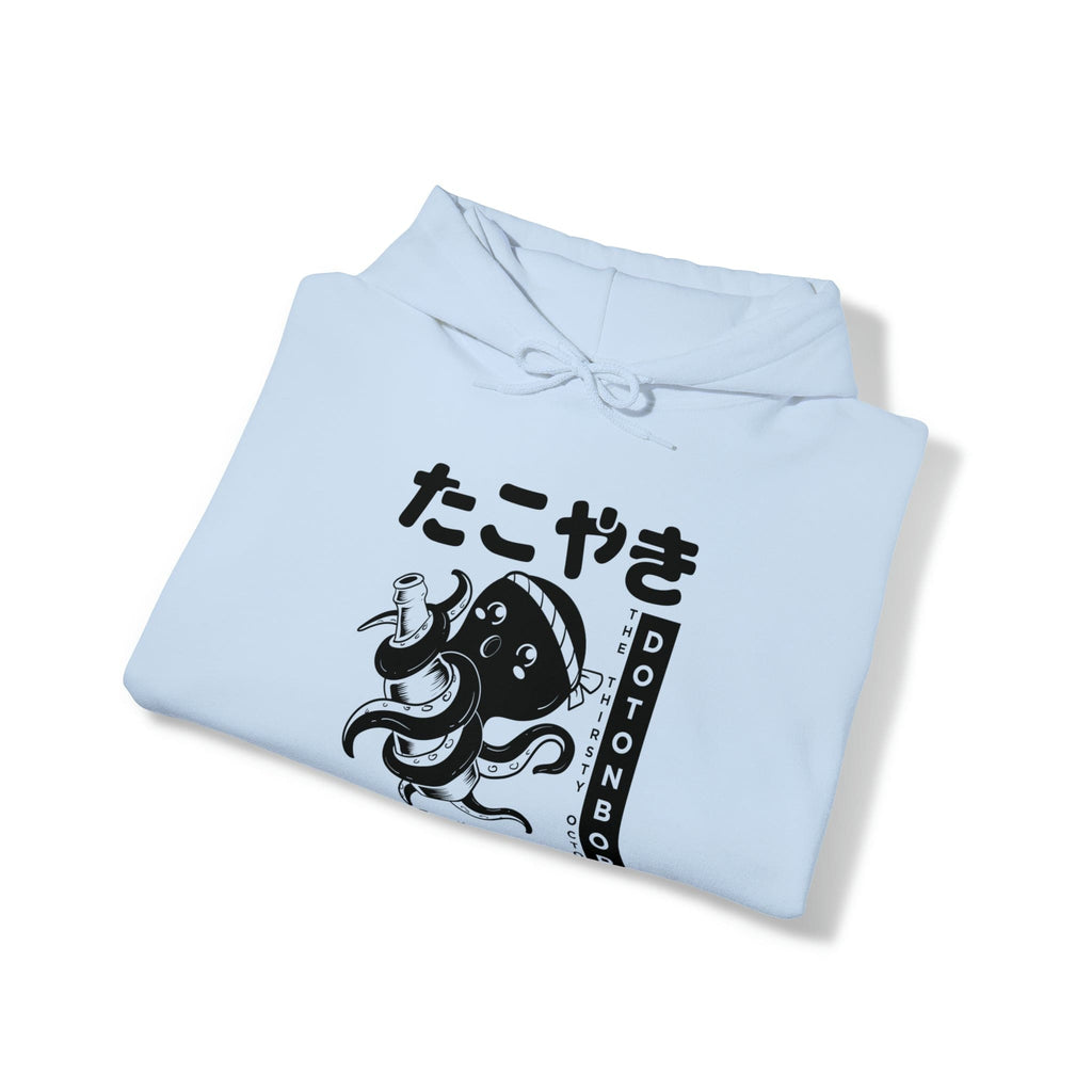 Drunken Octopus Unisex Hoodie (Front Print) T-Shirts, Sweatshirt | CiraTrend.com (Image 4)