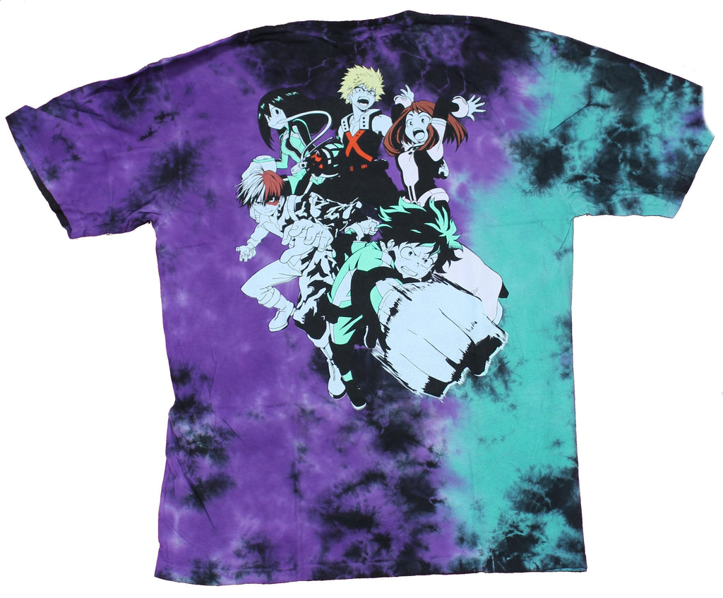 My Hero Academia  Mens T-Shirt -  Class 1-A Group Standing Front Attacking Back Hoodie, Sweatshirt | CiraTrend.com (Image 2)