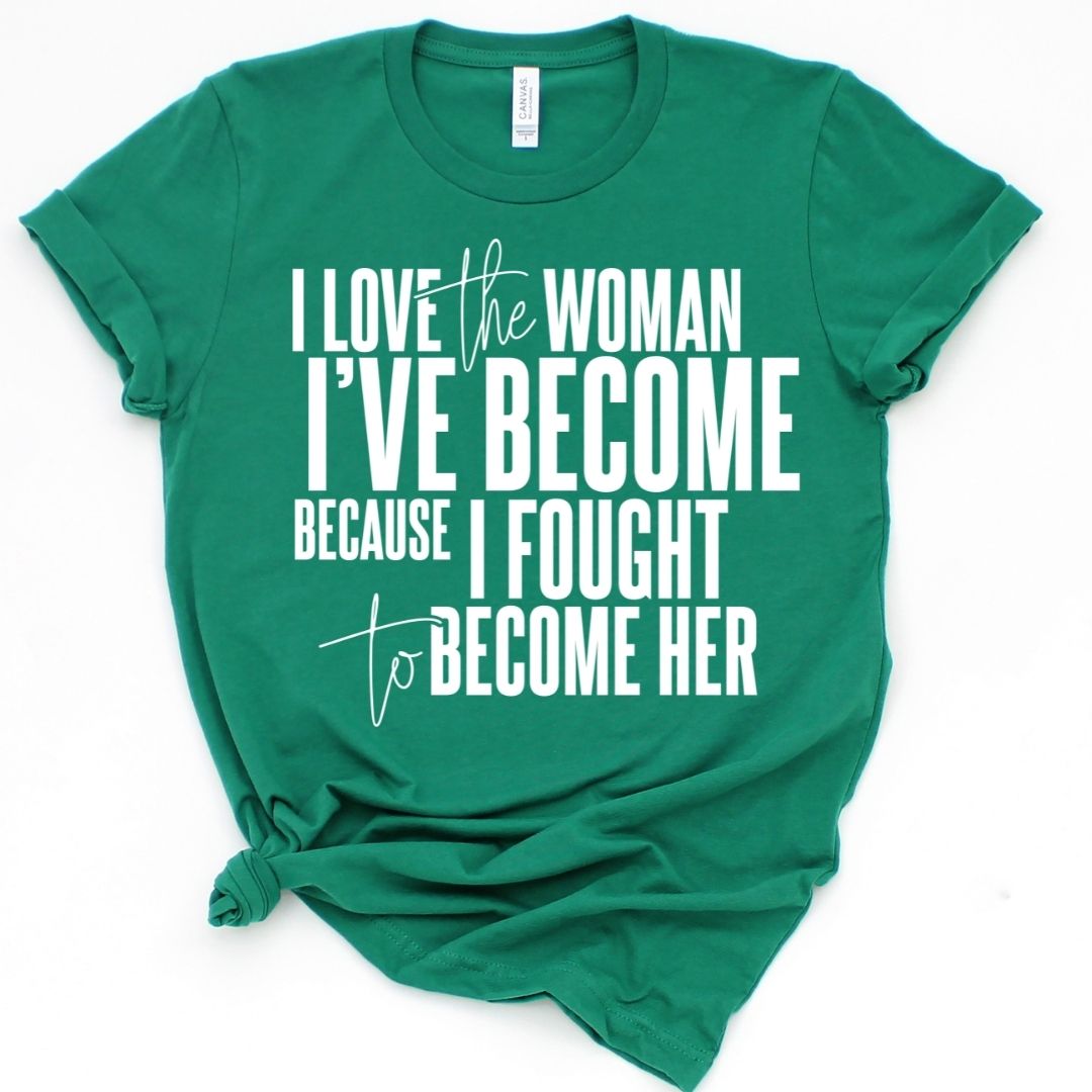 I Love Woman I'Ve Become Short Sleeve T-Shirts, Hoodie, Sweatshirt