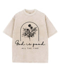 God Is Good Unisex Washed Christian T-shirt Style005 Hoodie, Sweatshirt | CiraTrend.com (Image 1)