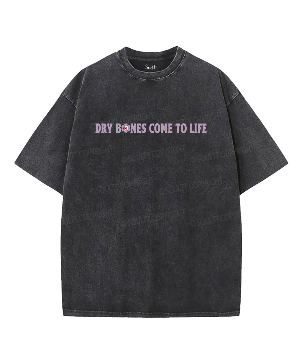 Dry Bones Come To Life Double Sided Unisex Washed Christian T-shirt Hoodie, Sweatshirt | CiraTrend.com (Image 2)