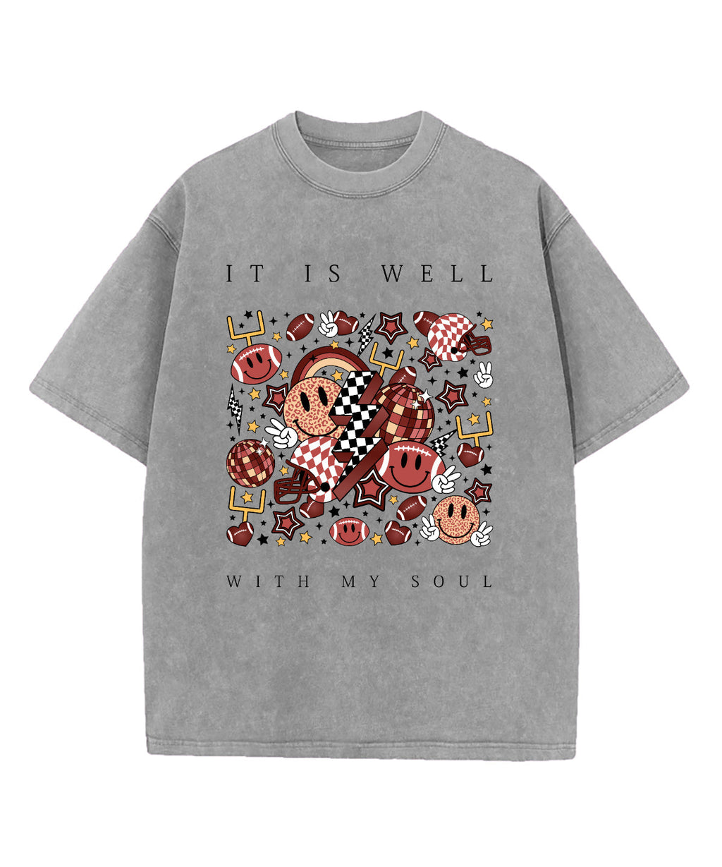 It Is Well With My Soul Washed Christian T-shirt Style018 Hoodie, Sweatshirt | CiraTrend.com (Image 4)