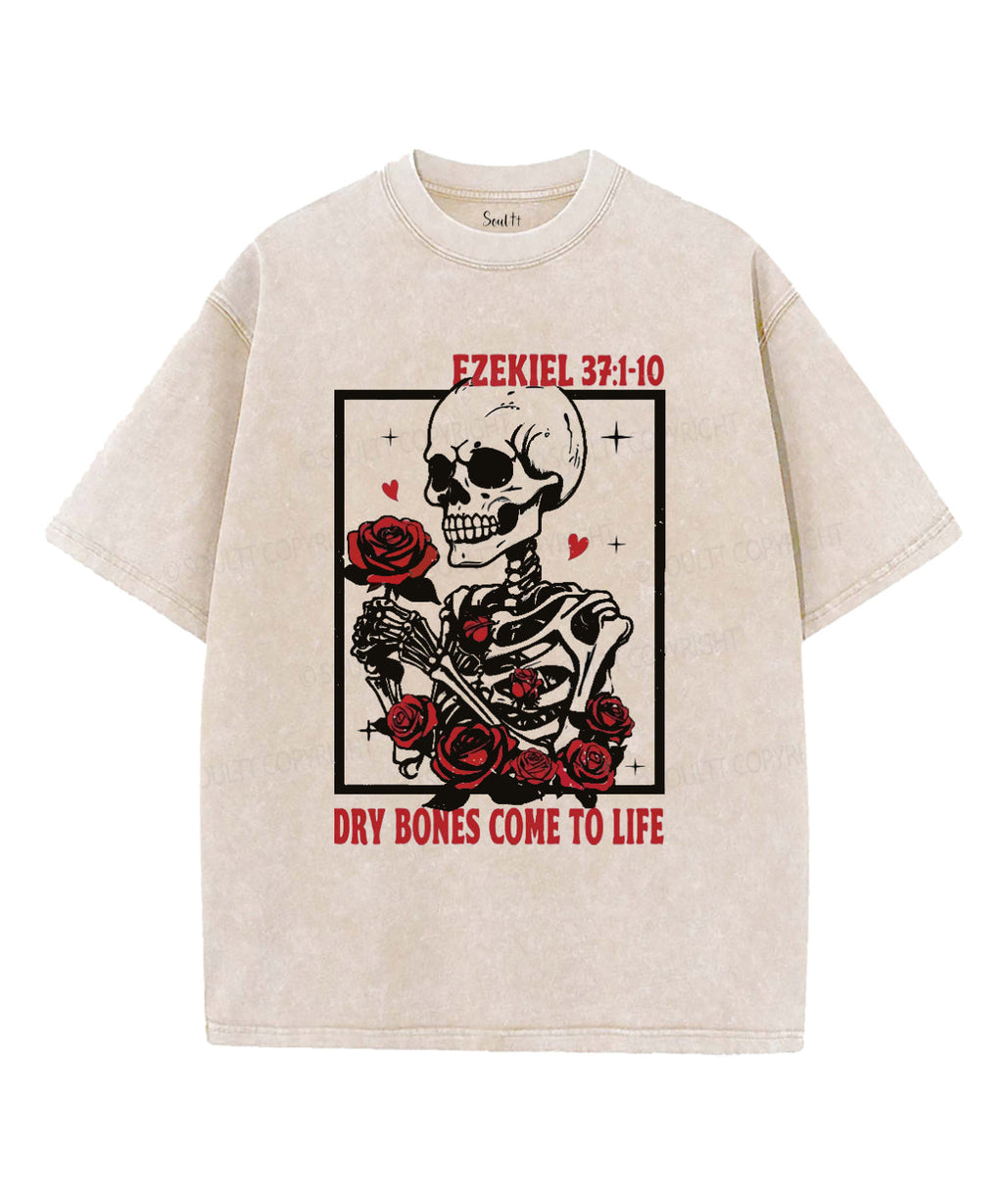 Dry Bones Come To Life Unisex Washed Christian T-shirt Style004 Hoodie, Sweatshirt | CiraTrend.com (Image 5)