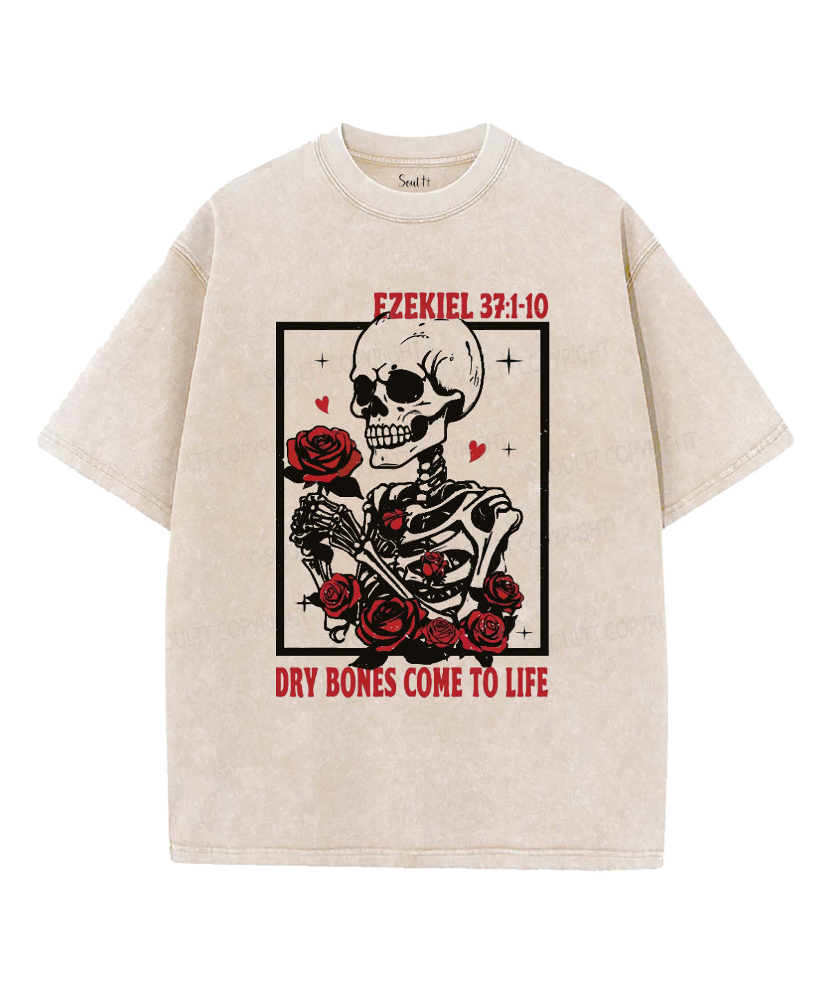 Dry Bones Come To Life Unisex Washed Christian T-shirt Style004 Hoodie, Sweatshirt | CiraTrend.com (Image 5)