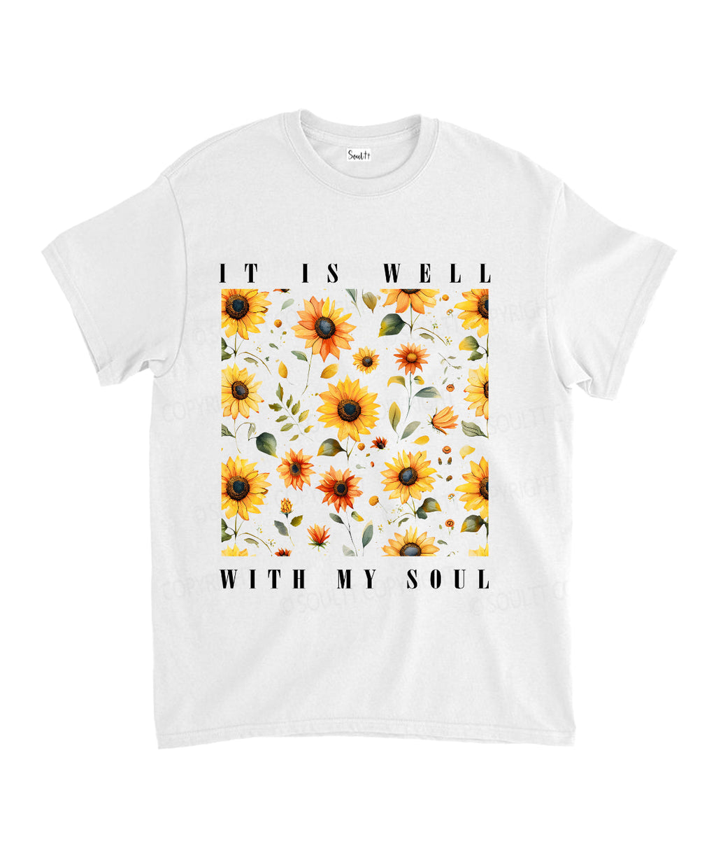 Is Well My Soul Cotton Christian Style004 T-Shirts, Hoodie, Sweatshirt