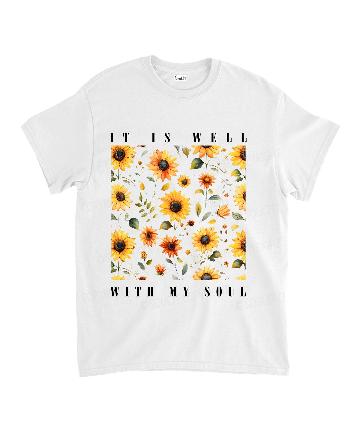 Is Well My Soul Cotton Christian Style004 T-Shirts, Hoodie, Sweatshirt