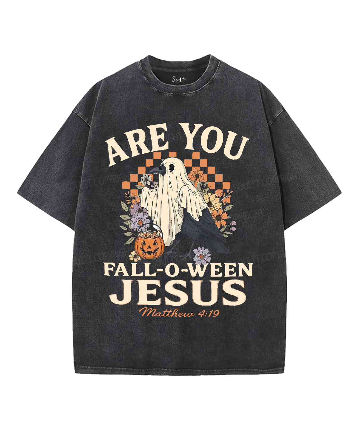 Halloween Unisex Washed Christian T-shirt Style002 Hoodie, Sweatshirt | CiraTrend.com (Image 1)