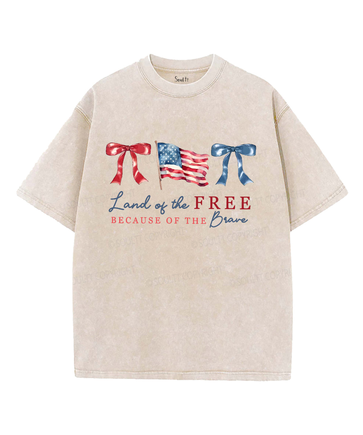 Land Free Washed Christian T-Shirts, Hoodie, Sweatshirt