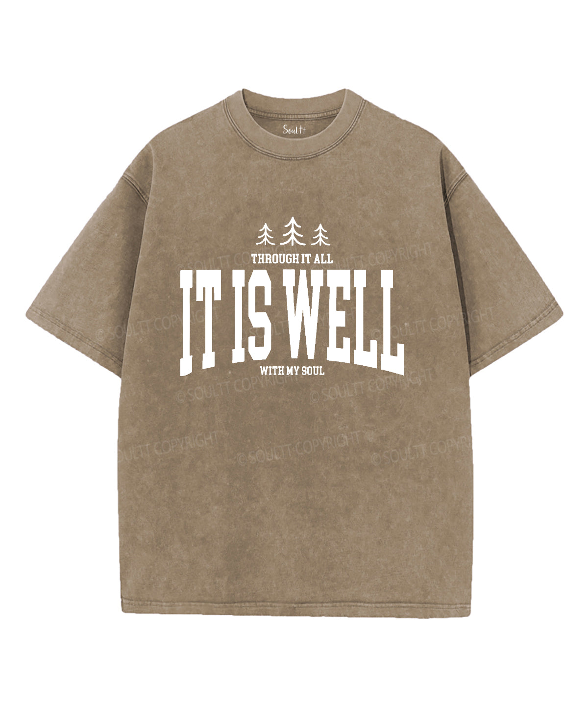 Is Well My Soul Washed Christian Style029 T-Shirts, Hoodie, Sweatshirt