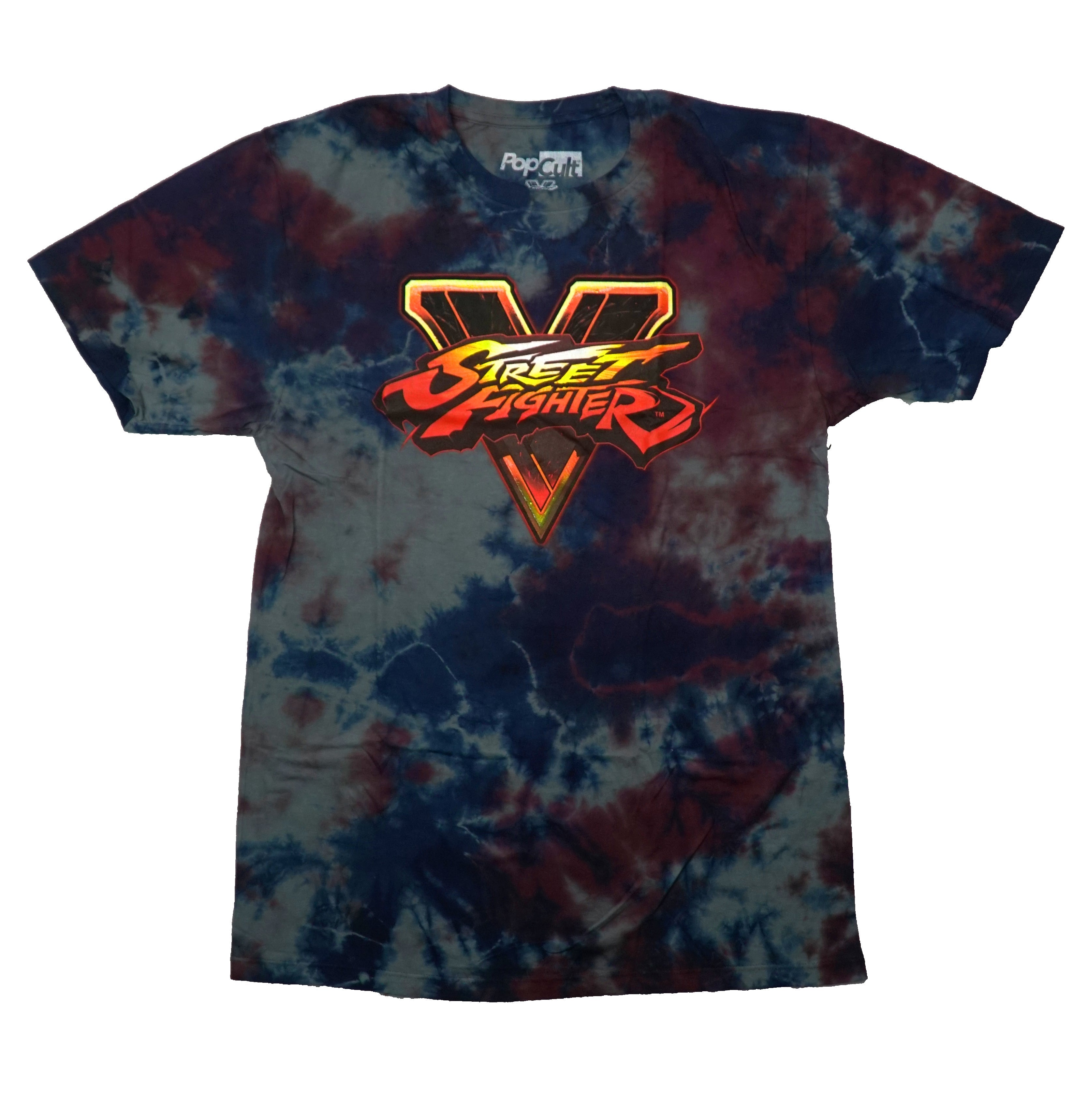 Street Fighter V Mens T-Shirt - Logo Tie Dye Hoodie, Sweatshirt | CiraTrend.com