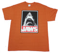 Jaws Mens T-Shirt- Big Mouth Shark Over Red Name Image Style004 Hoodie, Sweatshirt | CiraTrend.com
