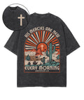 His Mercies Are New Double Sided Washed Christian T-shirt Hoodie, Sweatshirt | CiraTrend.com (Image 1)