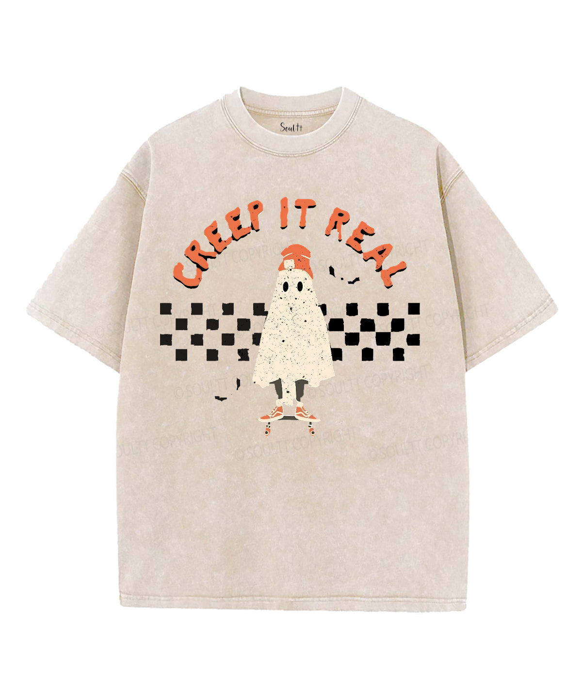 Holy Spirit Unisex Washed Christian T-shirt Hoodie, Sweatshirt | CiraTrend.com (Image 3)