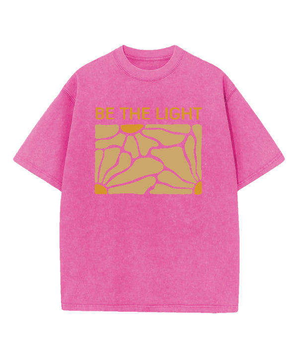 Be The Light Washed Christian T-shirt Style001 Hoodie, Sweatshirt | CiraTrend.com (Image 4)